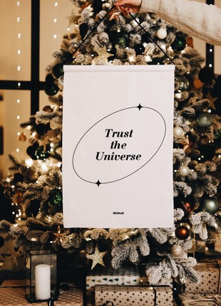 Motivational tapestry Dream&Do FLAG Trust the Universe5 photo