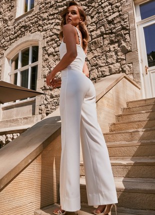 EVENING JUMPSUIT WITH STRAPS GEPUR6 photo