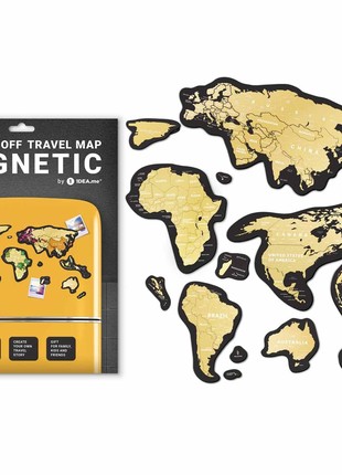 Magnet scratch map Travel Map Magnetic4 photo