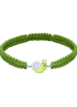Braided bracelet WOP the snail