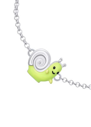 Bracelet on chain WOP the snail2 photo