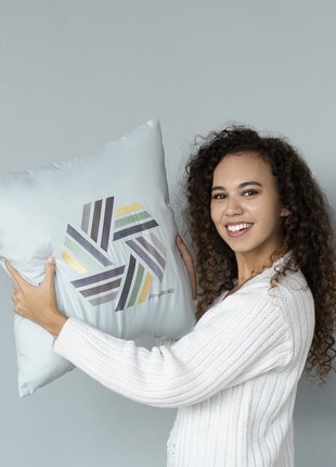 Deco Throw Pillow SIMPLICITY with Embroidery 50x50 cm