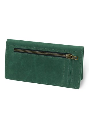 Leather wallet DNK Leather green B 30-115 photo
