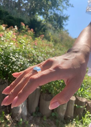 Facet signet ring2 photo