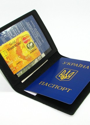Covid-19 Vaccination Certificate Protective Cover Genuine Leather Vaccine Record6 photo