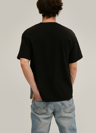 Black unisex T-shirt with "Trymaisia, bro" print MUST HAVE x ROXOLANA5 photo
