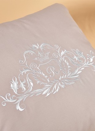 Deco throw pillow Royal TM IDEIA with Embroidery 45x45 cm6 photo