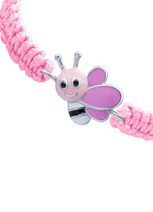 Braided bracelet Pink Marry Bee2 photo