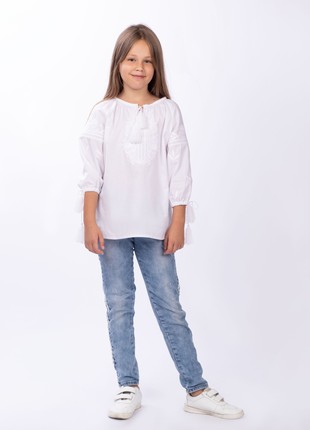 Blouse for girls 138-22/095 photo