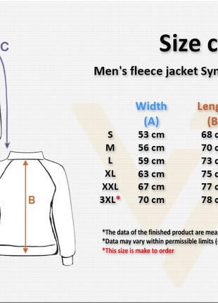 Men's fleece jacket with Trident Synevyr 260 grey7 photo