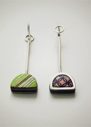 Vintage pattern  earrings3 photo