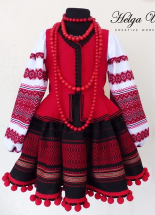 Kids ethnic skirt5 photo