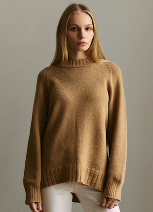Lana merino wool jumper in beige1 photo