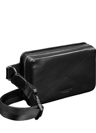 Leather belt bag Dropbag Mini black BN-BAG-6-g3 photo