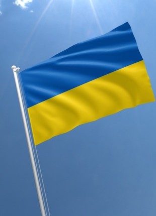 FLAG OF UKRAINE 0,9*1,4 m1 photo