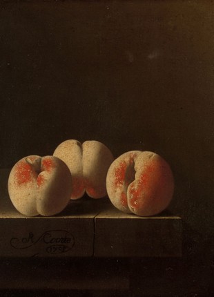 A Tote Bag "Apricots", a series «A Masterpiece in Your Bag», (Still Life with Apricots, Adriaen Coorte, 1698)5 photo