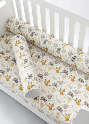 Baby Cotton Bed Protection Multifunctional, Crib Bumper set, Nursing Pillow2 photo