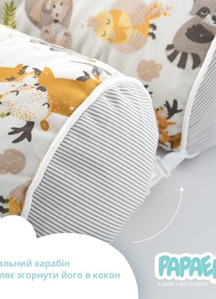 Baby Cotton Bed Protection Multifunctional, Crib Bumper set, Nursing Pillow5 photo