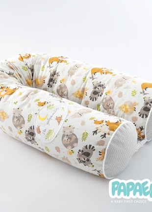 Baby Cotton Bed Protection Multifunctional, Crib Bumper set, Nursing Pillow9 photo