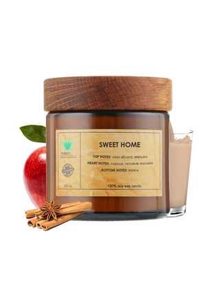 Soy candle Sweet home 100 ml1 photo