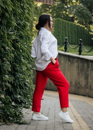 A set of a long shirt and classic pants3 photo