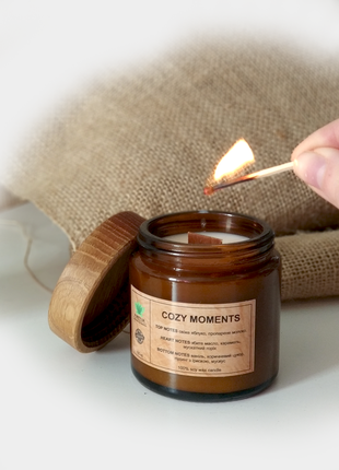 Soy candle Cozy moments 100 ml2 photo