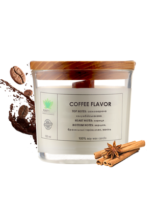 Soy candle Coffee flavor  100 ml1 photo