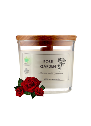 Soy candle Rose garden 100 ml1 photo