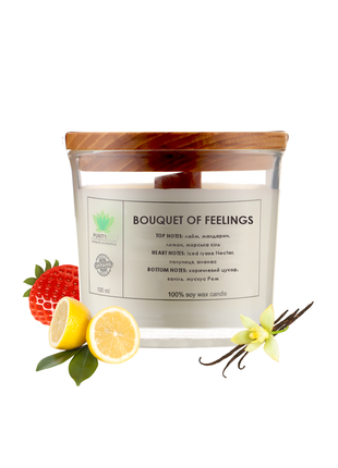 Soy candle Bouquet of feelings  100 ml1 photo