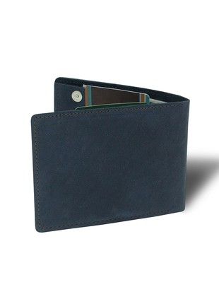 Leather wallet DNK Leather 30-18-7 blue3 photo