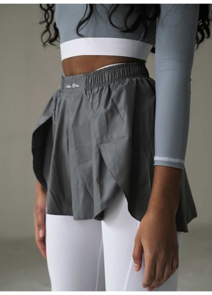 Gray sports shorts