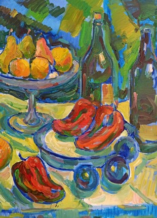 Oil painting Still life Peter Tovpev nDobr42